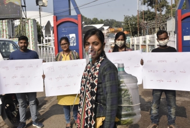  वायु प्रदूषण को लेकर गांधी मैदान में ‘प्लेनेट पल्टन’ द्वारा जागरूकता कार्यक्रम का आयोजन